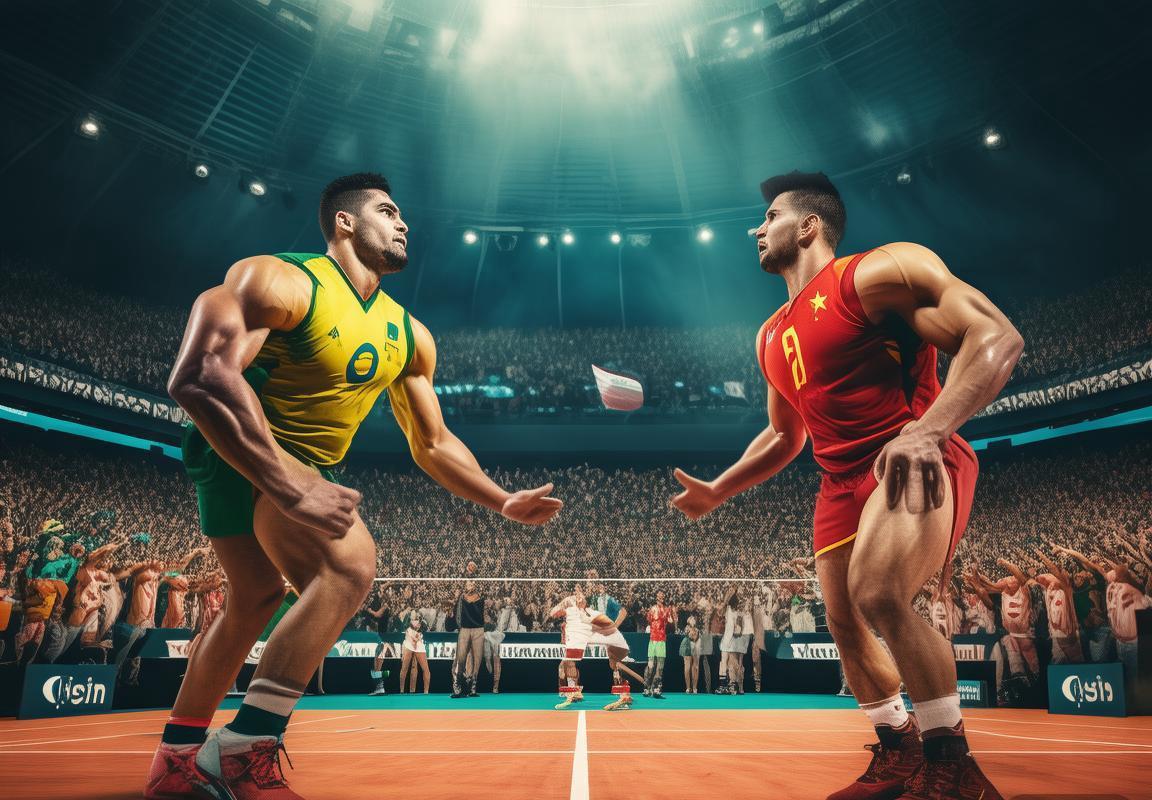 巴西男排VS中国男排：技战术对决与文化碰撞解析(图1)